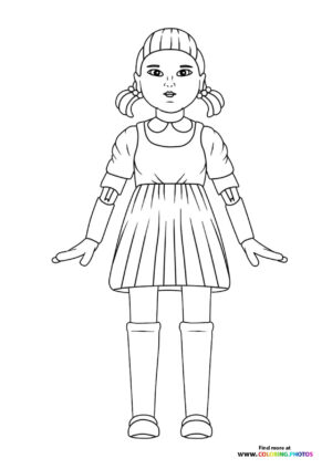Squid game doll