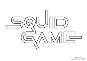 Squid game logo