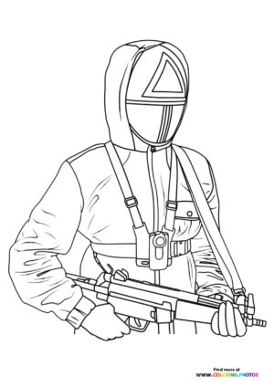 Squid game solider