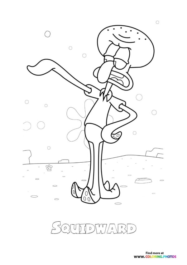 Squidward Dancing