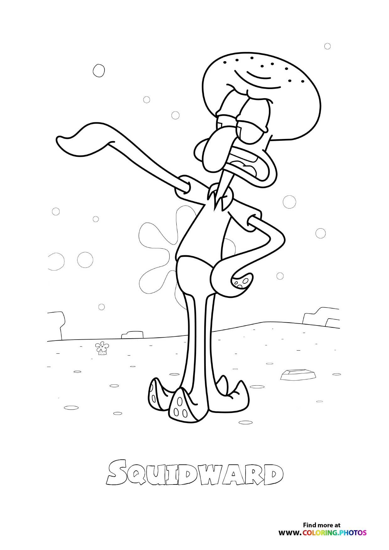 Squidward Dancing