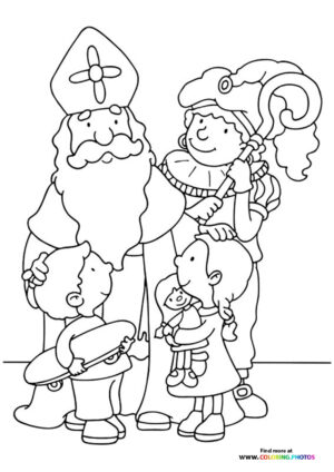 Saint Nicholas with Children