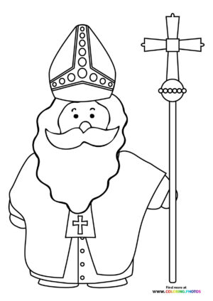 Saint Nicholas with Bishop Staff