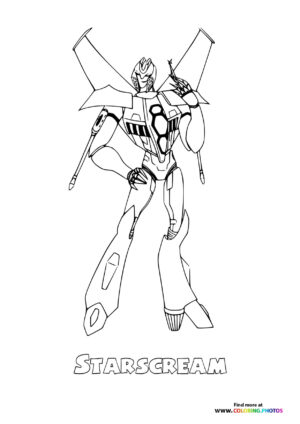 Starscream in Robot Mode