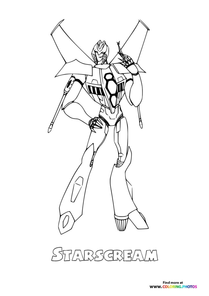 Starscream in Robot Mode