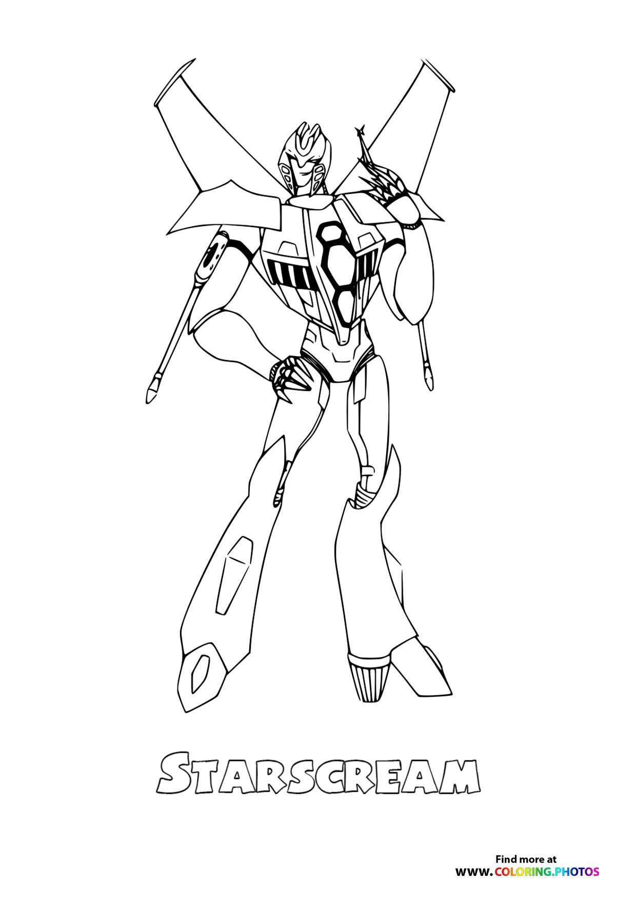 Starscream in Robot Mode