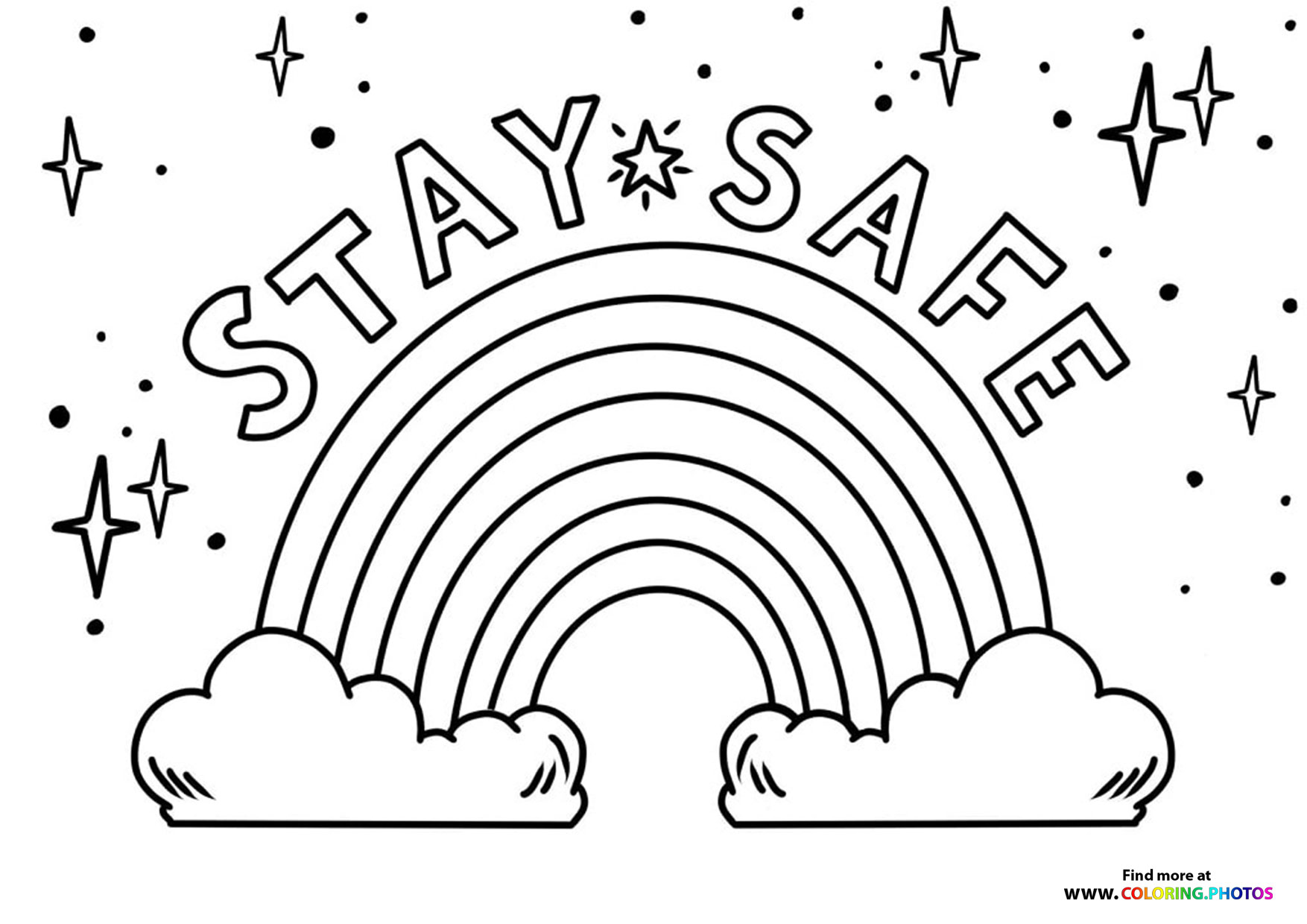 Stay safe rainbow
