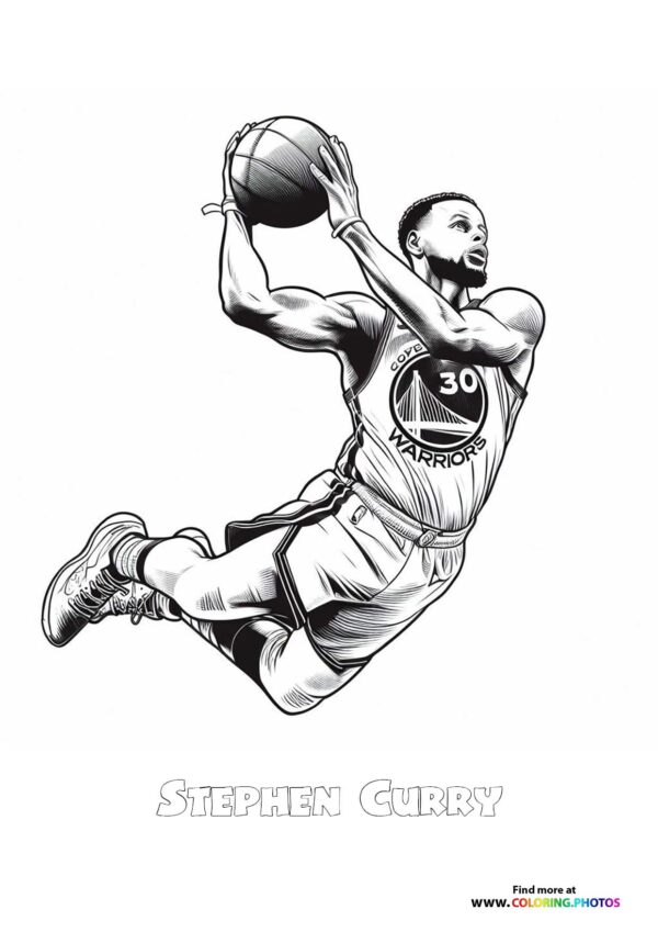 Stephen Curry dunking