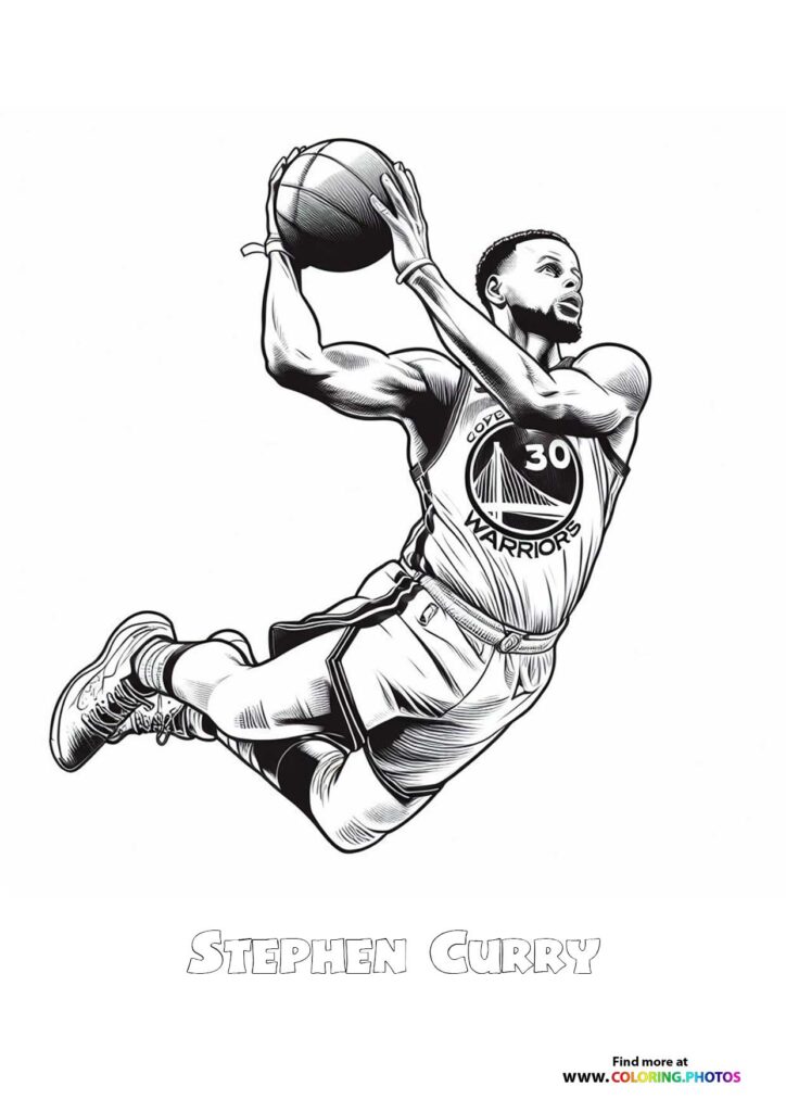 Stephen Curry dunking