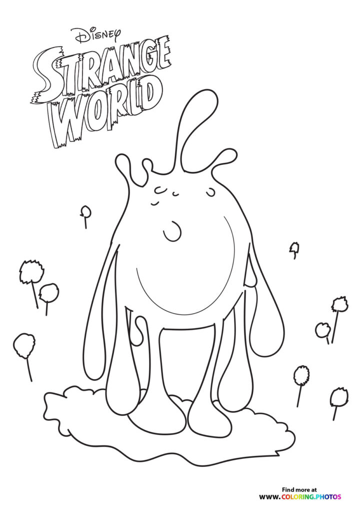 Strange World Alien Creature