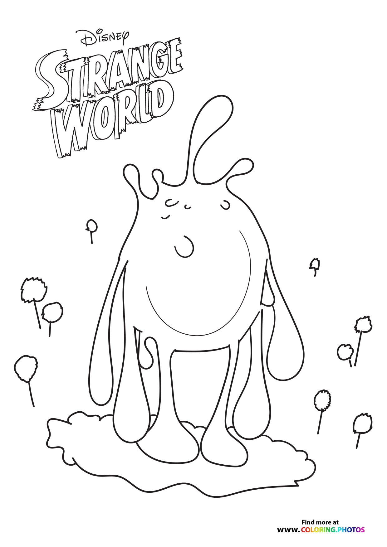 Strange World Alien Creature