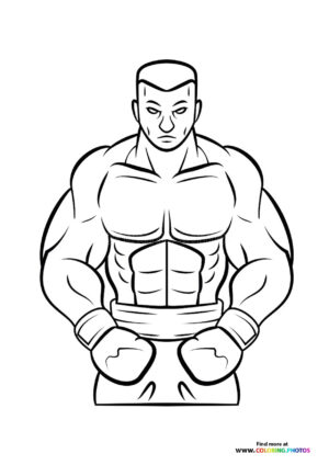Strong boxer
