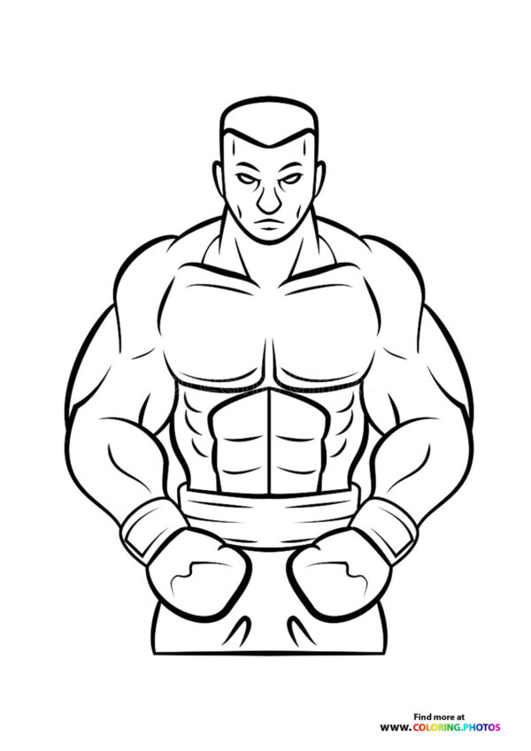Strong boxer