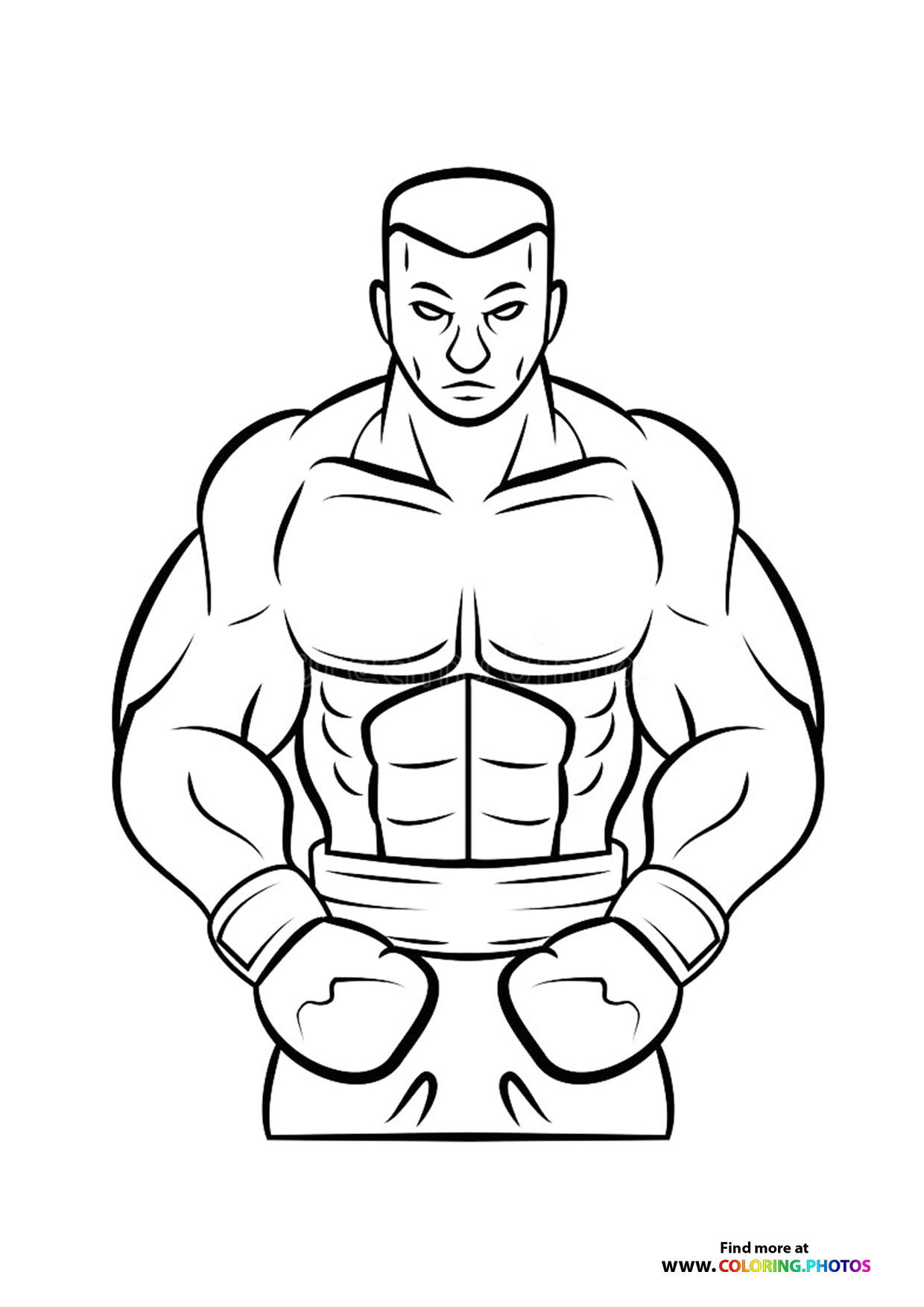 Strong boxer