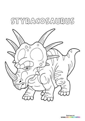 Styracosaurus dinosaur