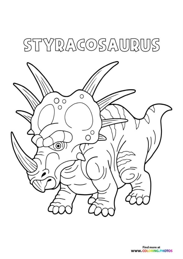 Styracosaurus dinosaur