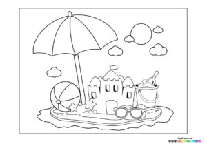 Summer Sand castle