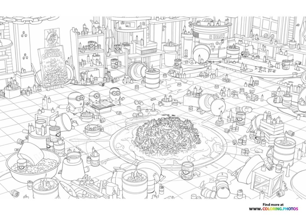 Minions Kitchen Laboratory