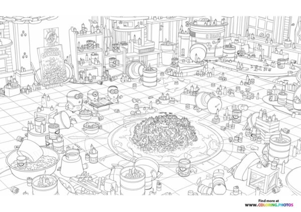 Minions Kitchen Laboratory