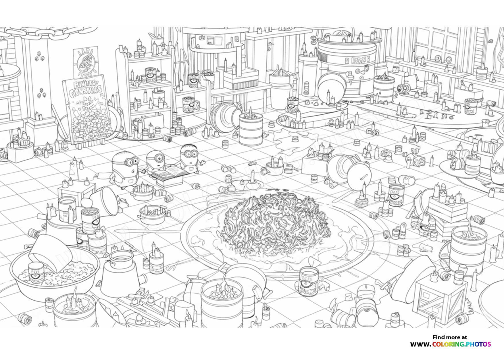 Minions Kitchen Laboratory