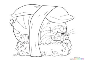 Hank Under the Blanket