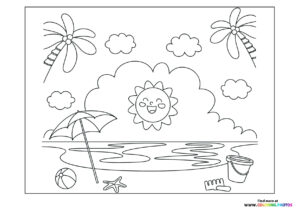 Sunny beach