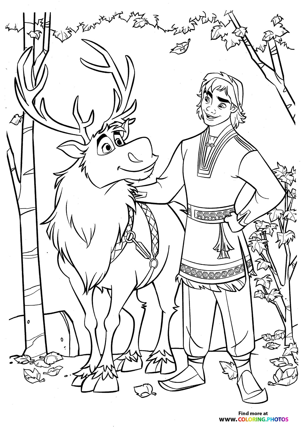 Sven with a friend