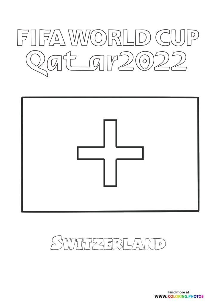 Switzerland World Cup flag