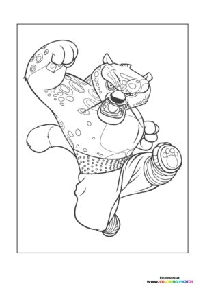 Po's Kung Fu Kick