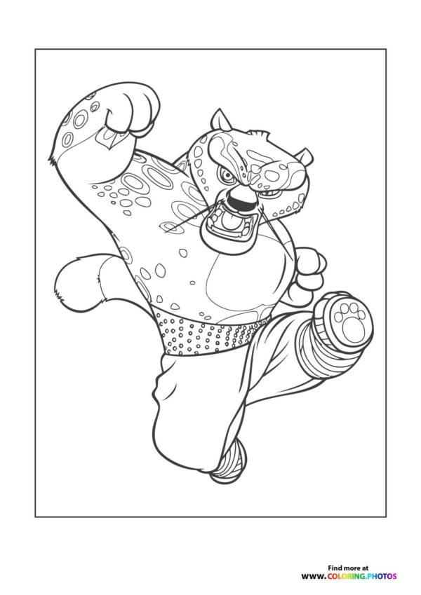 Po’s Kung Fu Kick
