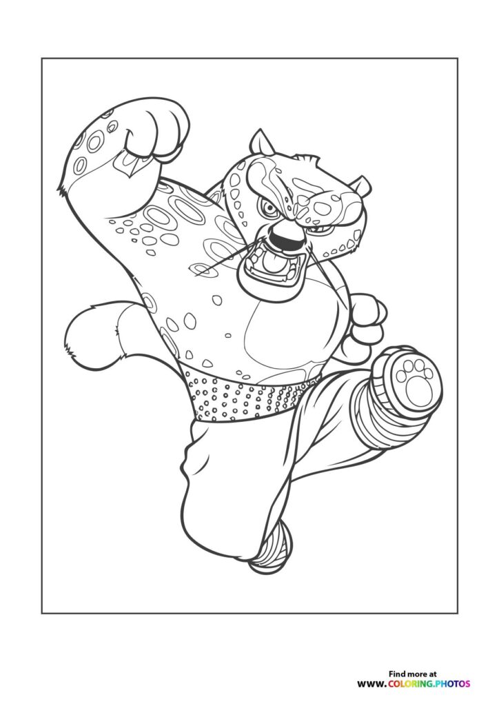 Po's Kung Fu Kick