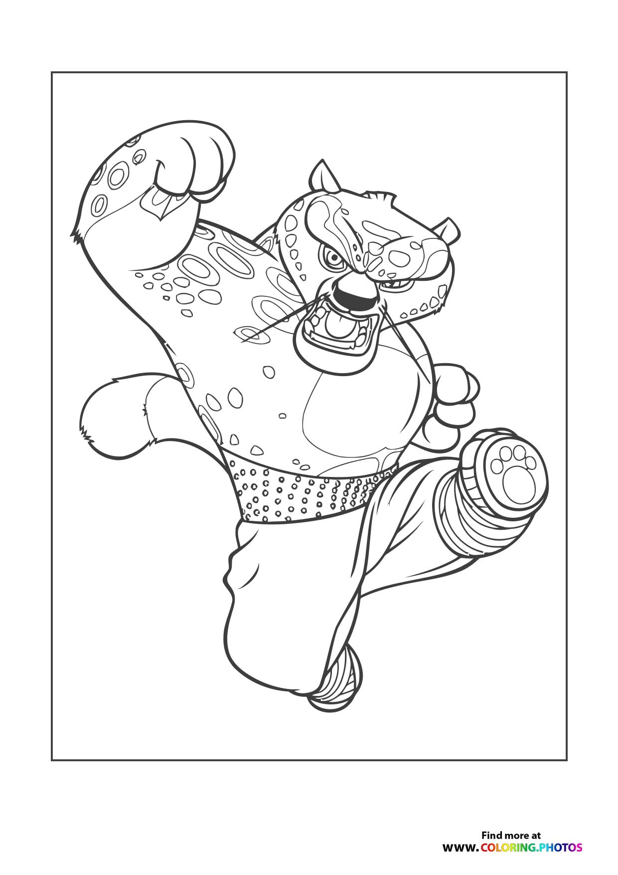 Po’s Kung Fu Kick
