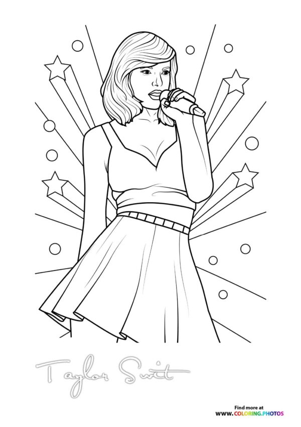 Taylor Swift singing