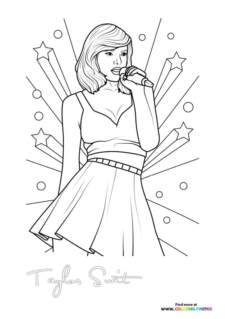Taylor Swift singing