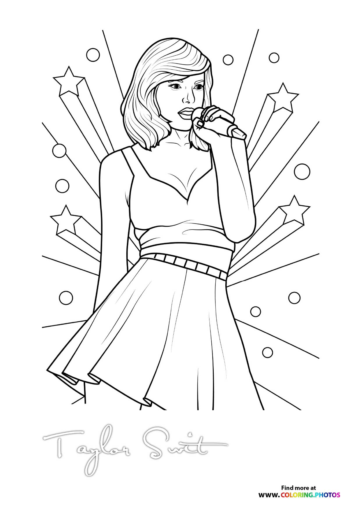 Taylor Swift singing