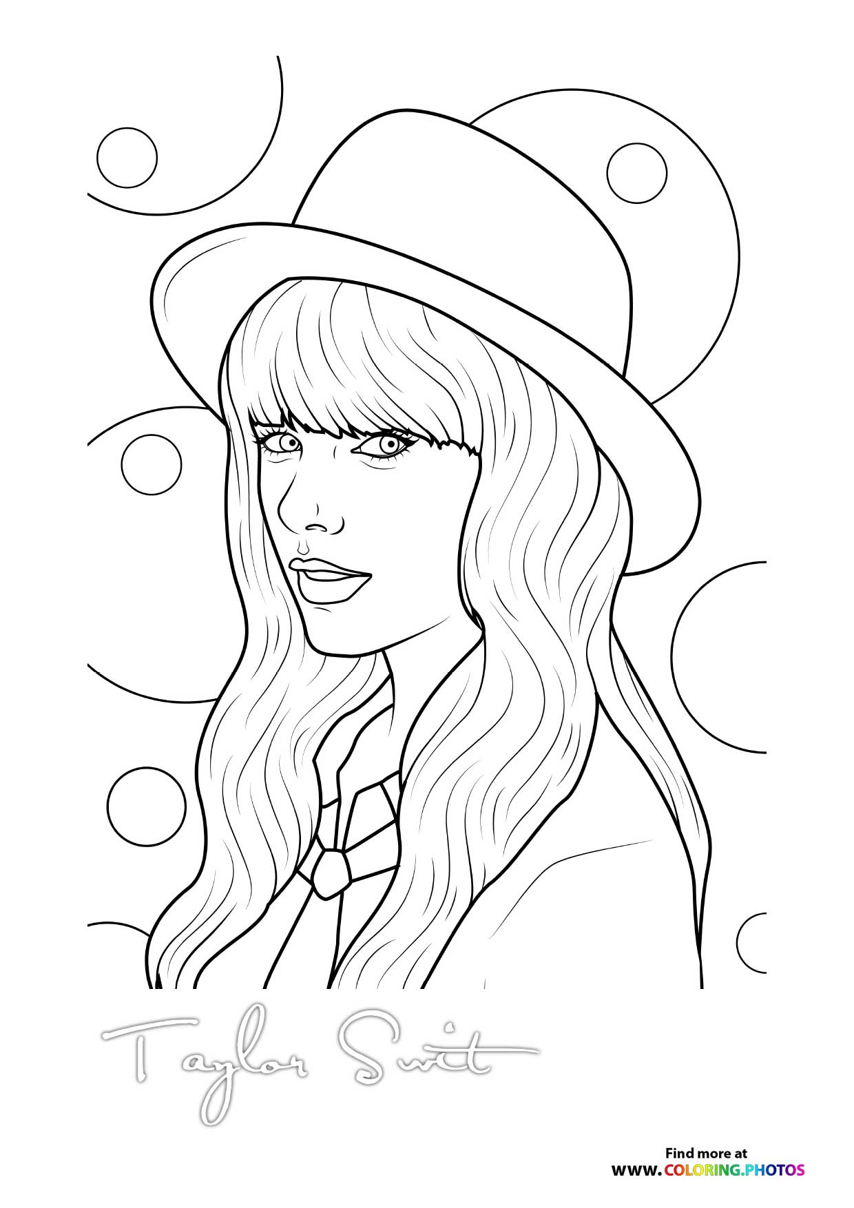 Taylor Swift wearing a hat