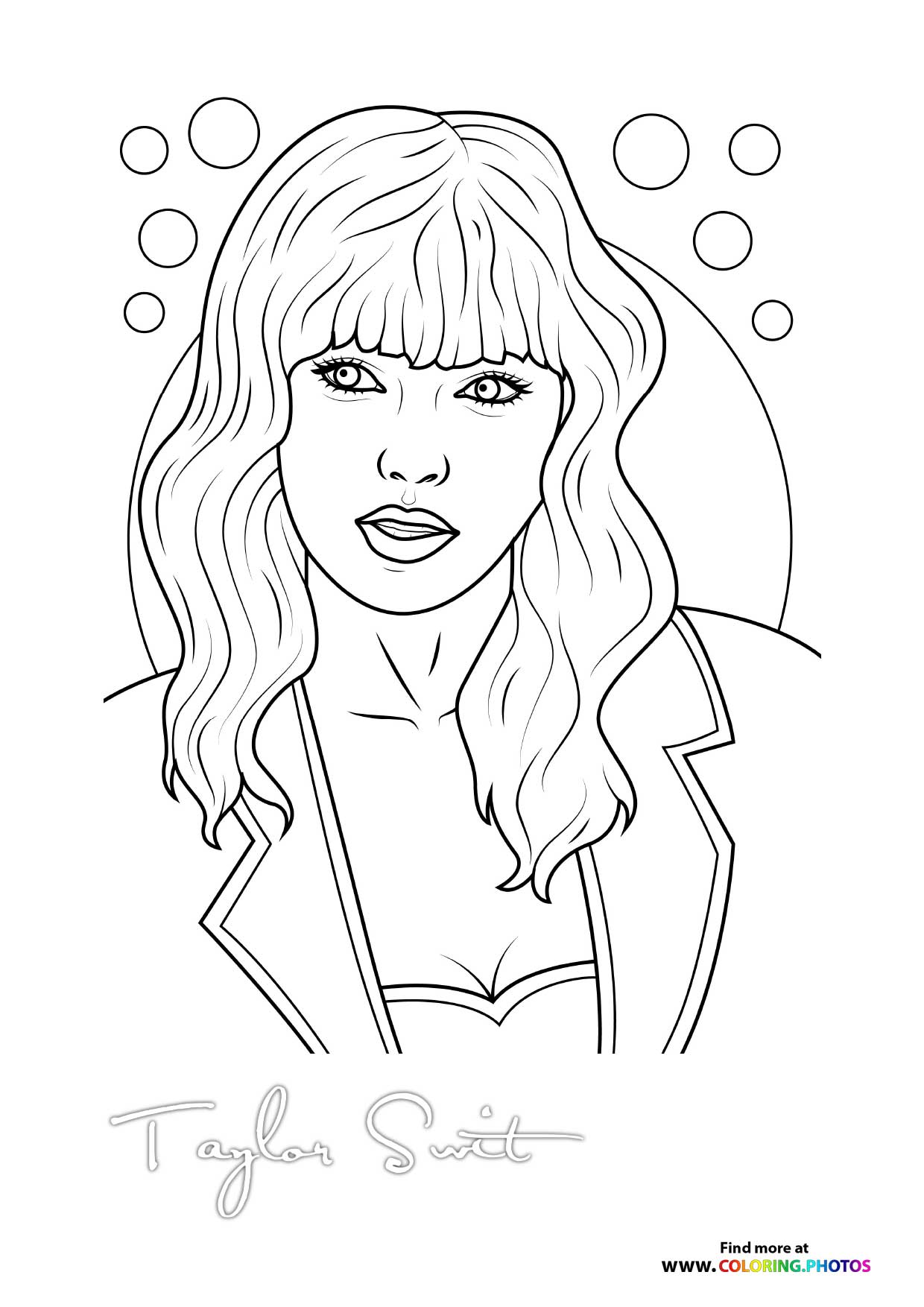Taylor Swift with a jacket