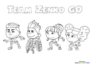 Netflix coloring page