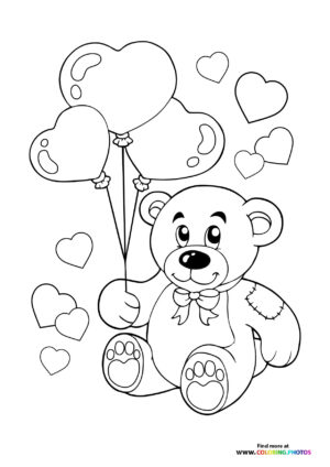 Valentines teddy bear
