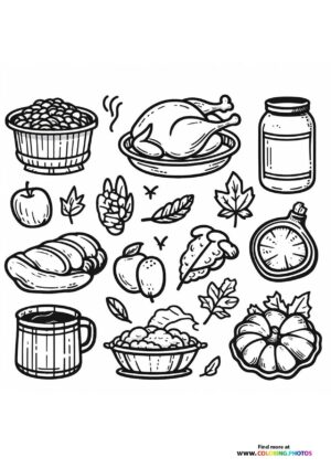 Thanksgiving Food Collection