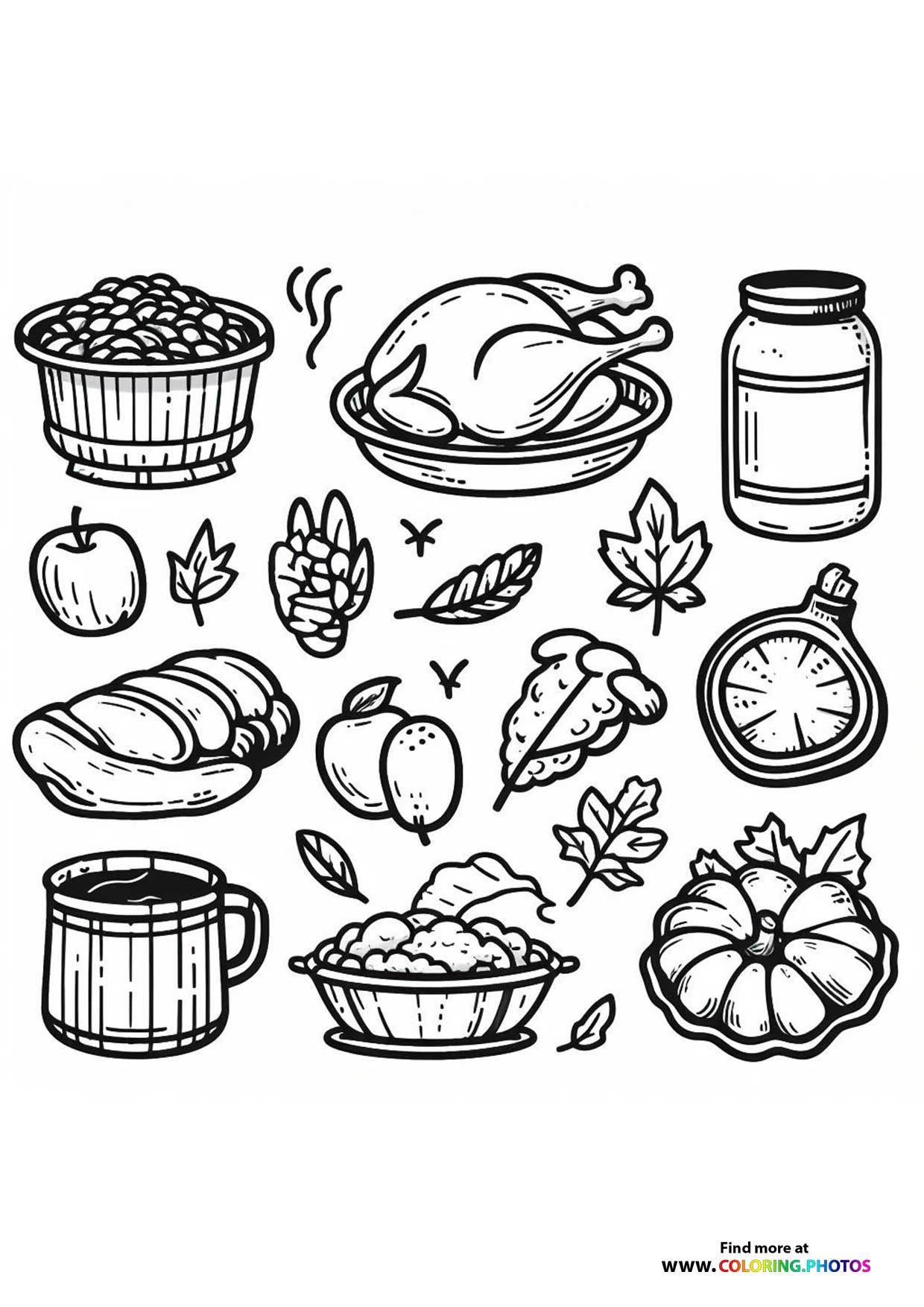 Thanksgiving Food Collection
