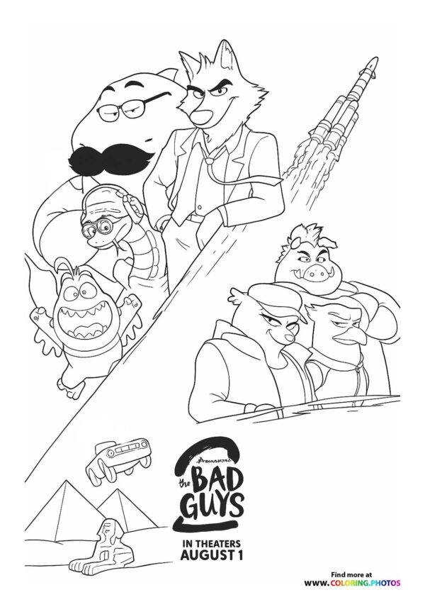 Bad Guys 2 Cast