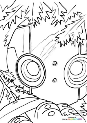 Wild Robot in the Forest