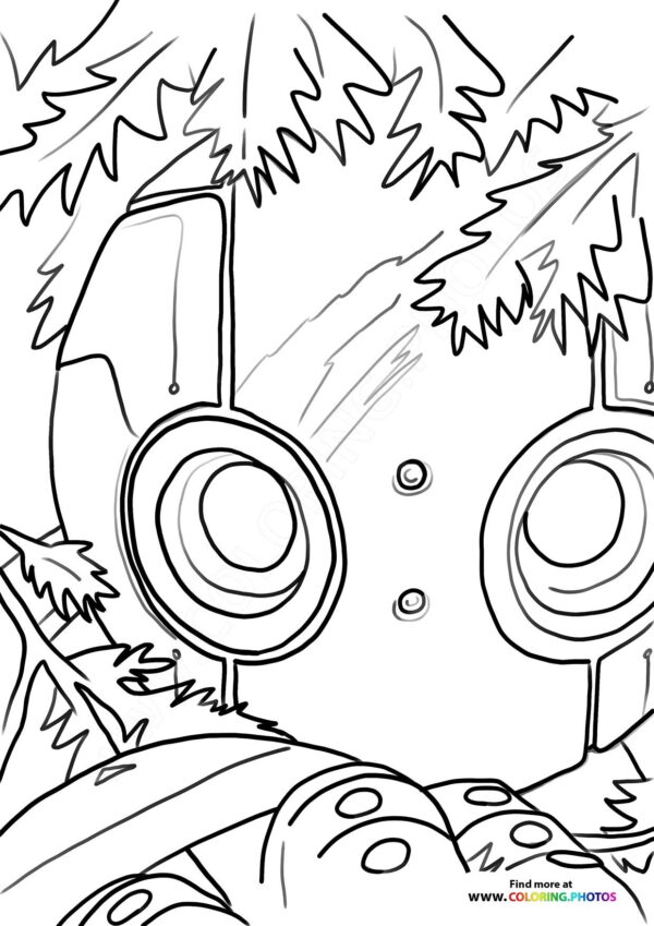 Wild Robot in the Forest