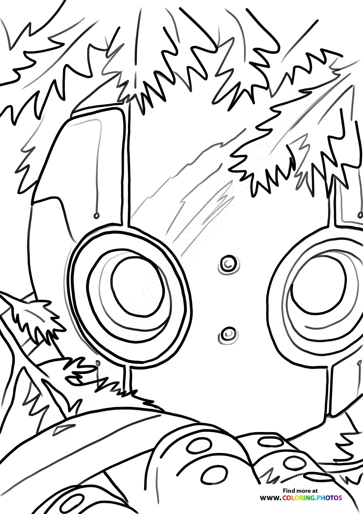 Wild Robot in the Forest