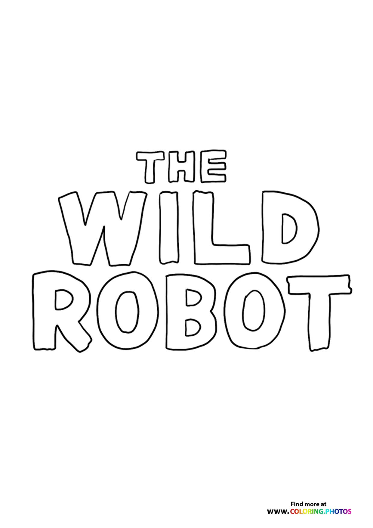 The Wild Robot Title