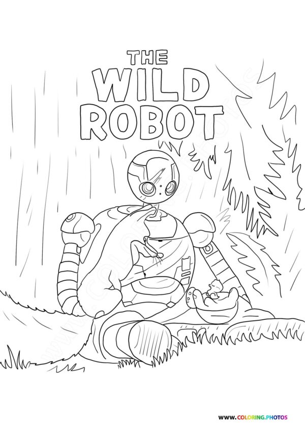 Wild Robot in the Forest