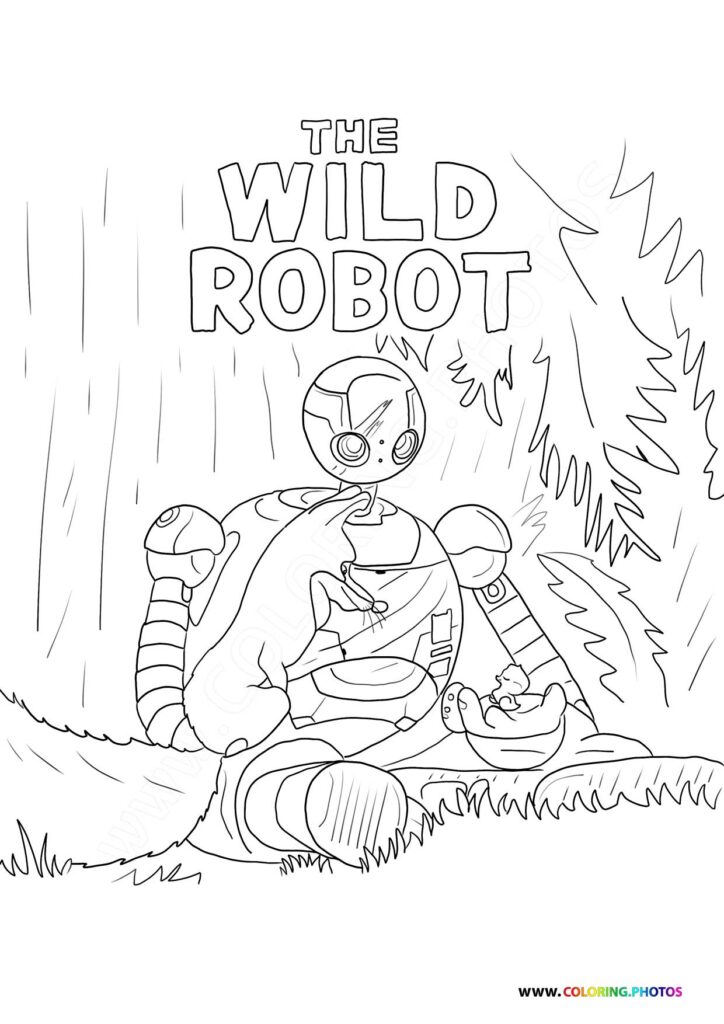 Wild Robot in the Forest