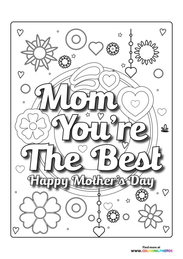 Mom You’re The Best