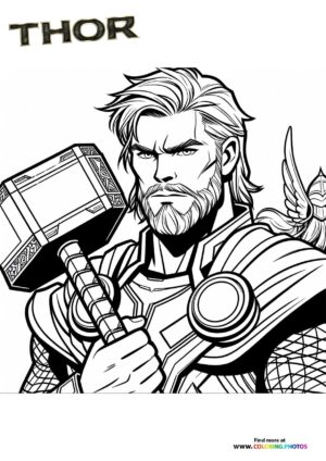 Thor with Mjolnir
